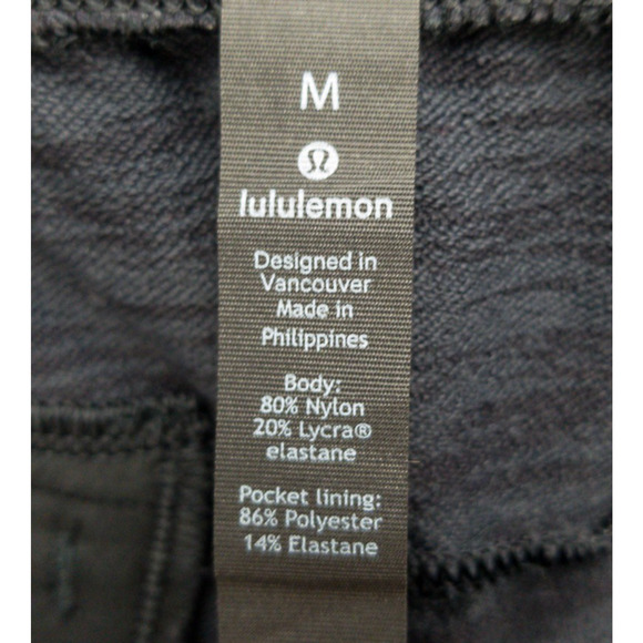 Lululemon x SoulCycle Jogging Running Leggings 6 Black Camo Zip Pocket Athletic - Picture 3 of 14